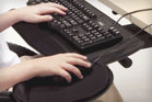 Articulating Keyboard Tray & Mouse Platform