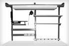 Industrial Bench Rack Uprights